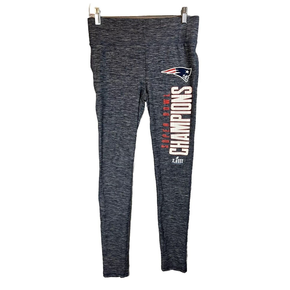 New England Patriots NFL Pro Line Women's Med Navy Super Bowl LIII Leggings